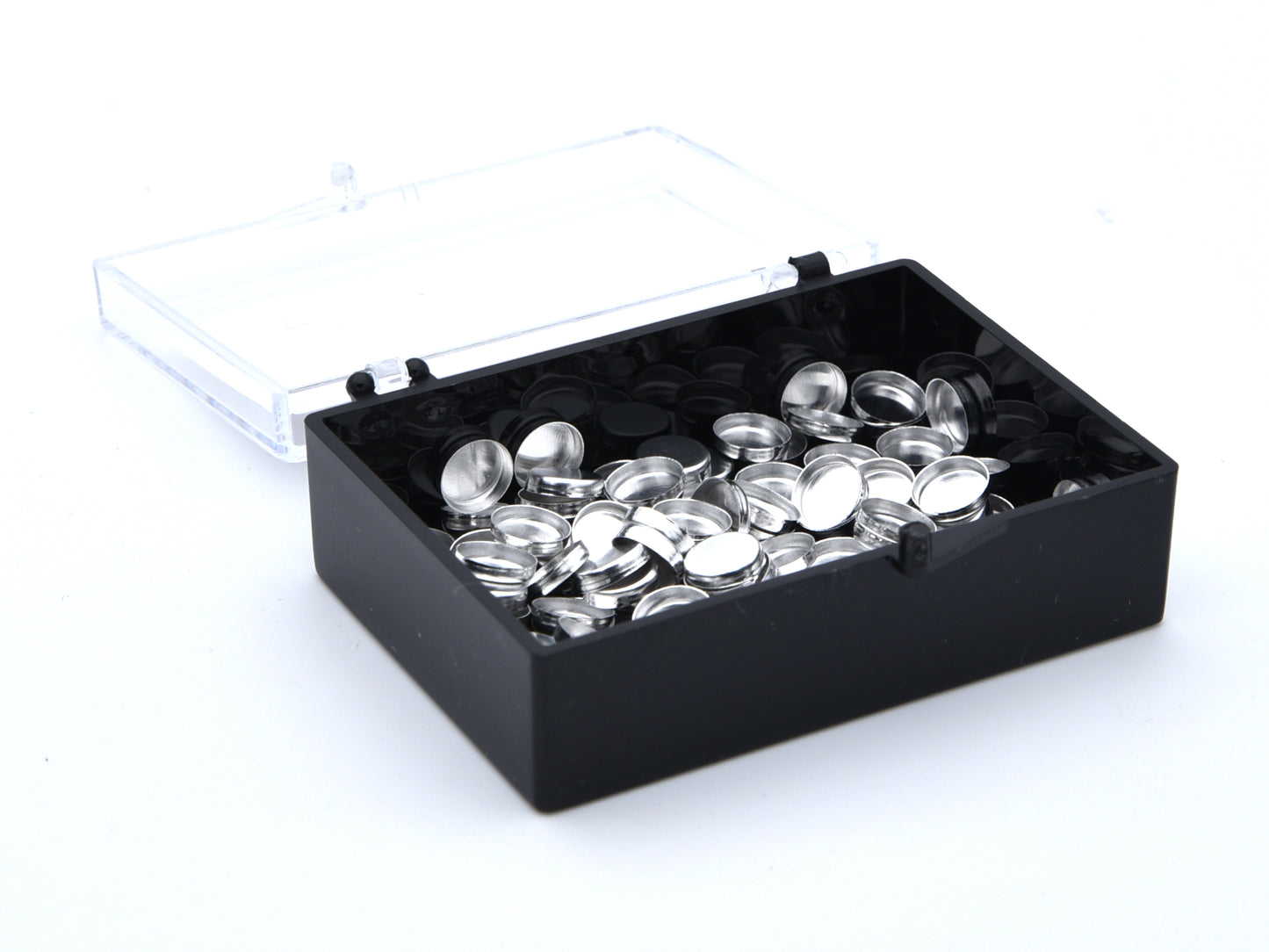 LOT DE 100 COUVERCLES CREUSET ALU D:6.7, NON ETANCHE POUR SETLINE DSC ET CALVET PRO